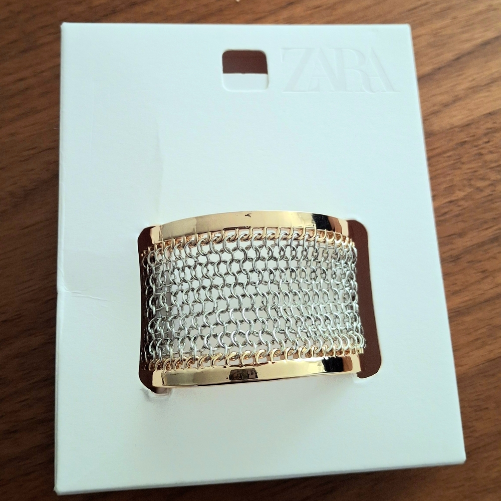 Zara Gold and Silver Chain Bracelet